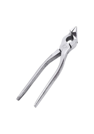 Ccgloball Saplı Deri Pense Çelik Diy Kenar Ayar Presi Düzleştirilmiş Forseps