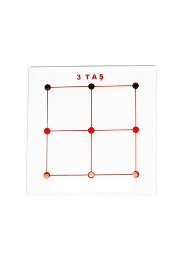 Büro Ev Ofis Çocuk Hediyesi İçin Zeka Oyunu Ahşap Üç Taş Oyunu