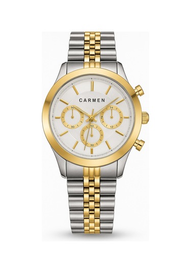 Carmen Cr.1.ag0110.05 Erkek Kol Saati Altın - Siyah