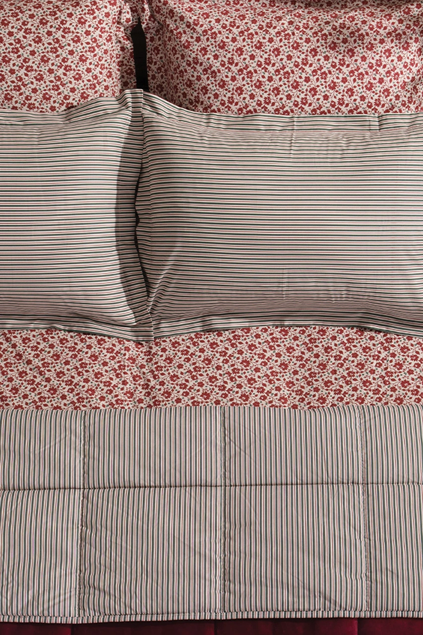 Puffy Vivus Tek Kişilik Threefy Uyku Seti - Kırmızı