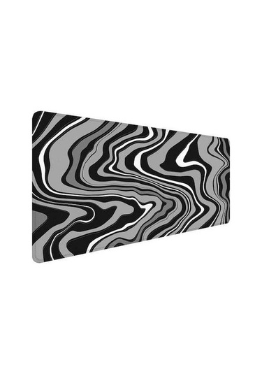 Besthome1 400x900x3mm Doğal Kauçuk Fare Padı, Pürüzsüz Alt Yüzeyli, Yumuşak Ve Esnek, Bilgisayar Masası İçin