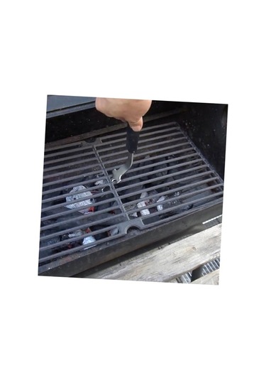 Fortunelane Paslanmaz Çelik Izgara Tutucu, Açık Barbekü Izgara Net Tutucu, Mutfak Gadget, Esansiyel Çelik