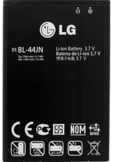 LG Uyumlu Optimus Black P970 Bl-44Jn Batarya Pil 1540 Mah