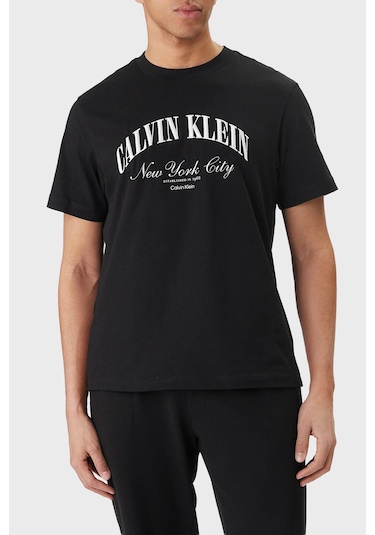 Calvin Klein Erkek T Shirt Lv04rf820g Ub1 Siyah