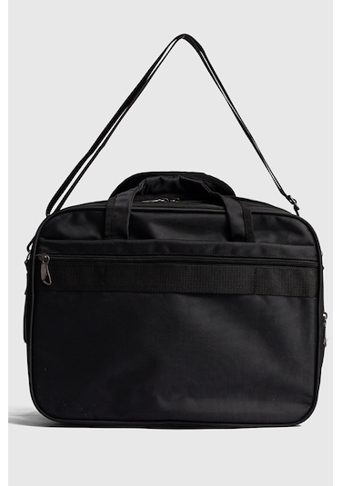 15.6" İnç Körüklü Evrak Bilgisayar Notebook Laptop Çantası Kse01 Siyah Siyah