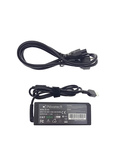 Nivatech Lenovo ve Asus USB Notebook Uyumlu Laptop Adaptör 20V 4