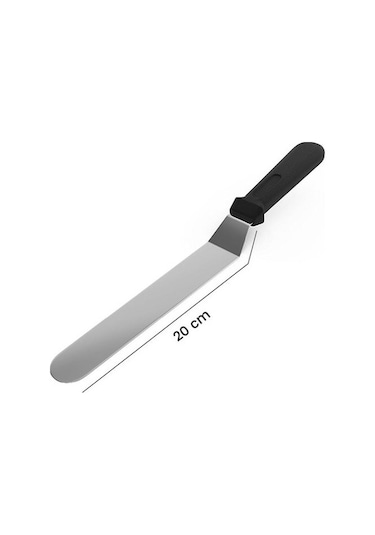 Narkalıp Eğik Pasta Sıvama Spaulası 20cm