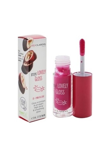 Clarins My Clarins Lovely Gloss High Shine 01 Pink In Love