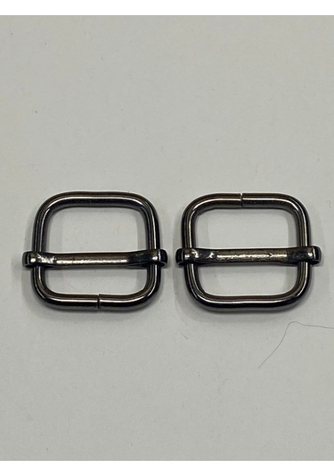 Çanta Sürgüsü / Ayar Tokası / 2 Li Set / 2 Cm Antrasit Renkli Çok Renkli