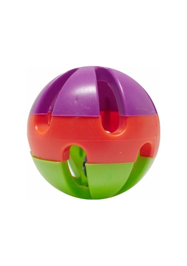 Bobo BO-4010 S Boy 5 CM Çıngıraklı Kedi Oyun Topu Çok Renkli