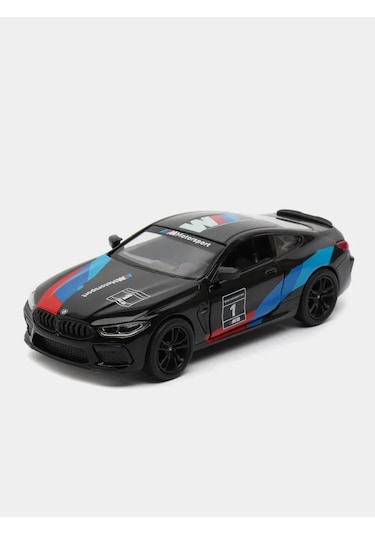 Kinsmart Bmw M8 Competition Coupe Livery Edition Kt5425df 1:38 Scale Model Lisanslı Siyah