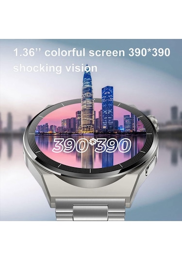 Yuvarlak Spor Klasik Arama Yapan Erkek Akıllı Saat Android Ve Ios Huawei Iphone Samsung Uyumlu