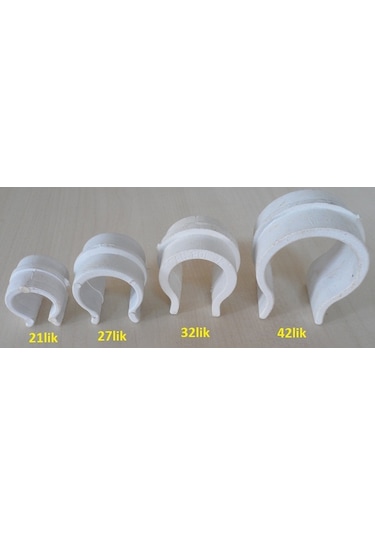 Sera Klipsi 27'lik 100 Adet Sera Naylonu Tutucu Mandal Klips