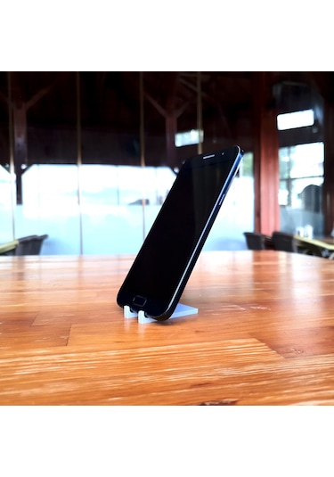 Kişiye Özel Kalp Desenli Mini Telefon Standı - Cep Telefon Tutucu