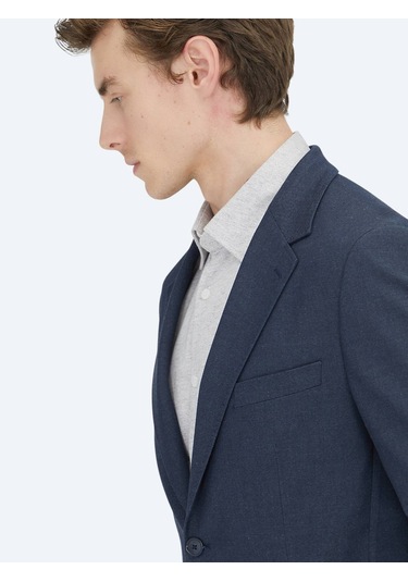 Lacivert Düz Takım Elbise Lacivert