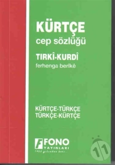 Kürtçe - Türkçe - Türkçe - Kürtçe Cep Sözlük-Ramazan Pertev