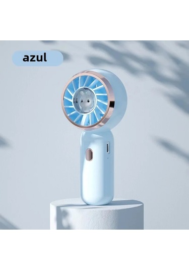 Mini Usb Şarj Edilebilir Pil İle Çalışan 3 Hızlı Fan Kırmızı