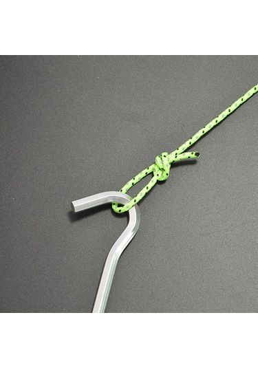 Xindoker 10 Adet 18cm Alüminyum Çadır Çivi Seti - Kamp Tente Ve Gölgelikler İçin Rüzgar Teli Aksesuarı