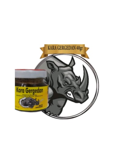 Kademgiller Kara Gergedan Ginseng Çakşır Kökü Macunu 40 G