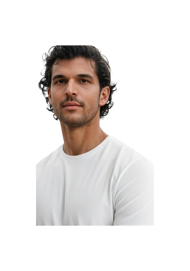 Ar-ma Erkek Regular Fit Pamuk Süprem Basic Bisiklet Yaka Tişört Y31344408002 Beyaz M Ar-ma Erkek Regular Fit Pamuk Süprem Basic Bisiklet Yaka Tişört Y31344408002 Beyaz M