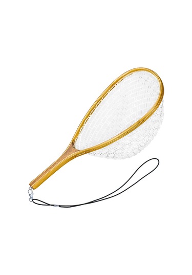 Jeemson Spw003 Mini Akarsu Balık Avı Ağı - Ahşap + Silikon/polyester Malzeme, 3 Farklı Boyut Seçeneği A/b/c