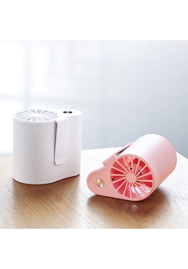 Küçük Usb Masa Fanı 3 Hızlı Fan Tablosu Soğutma Fanı Powered Usb Asma Boyun Spor Fanı Giyilebilir