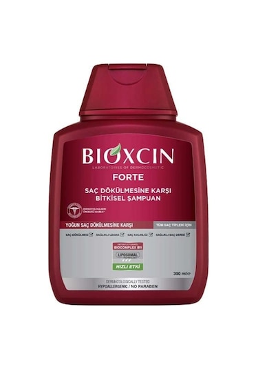 Forte Saç Dökülmesine Karşı Bitkisel Şampuan Tüm Saç Tipleri 300 Ml