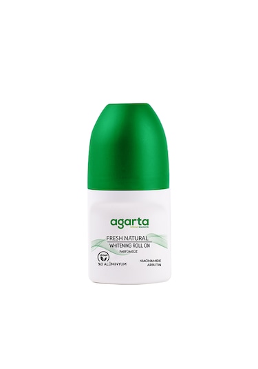 Agarta Fresh Natural Ter Kokusu Önleyici 24 Saat Etkili Beyazlatıcı Unisex Roll-On 50 ML