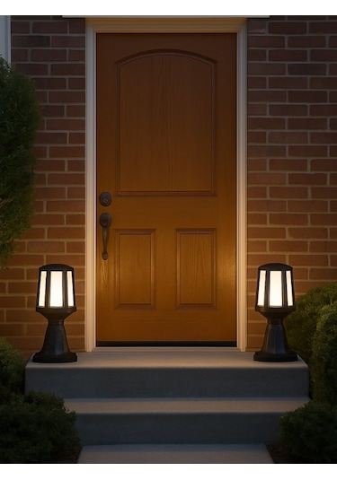 Huzur Elektrik Rina Set Üstü Direk 35cm Aydınlatma Armatürü 13650