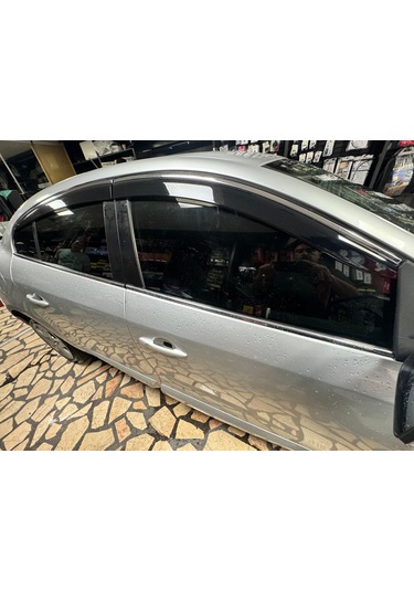 Renault Fluence Krom Çıtalı Ön Arka Set Cam Rüzgarlık