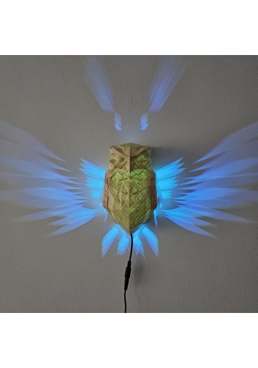Jetjest Baykuş Figürlü Rgb Led Gece Lambası