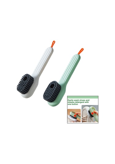 Hazneli Ayakkabı Temizleme Fırçası 5332 Beyaz