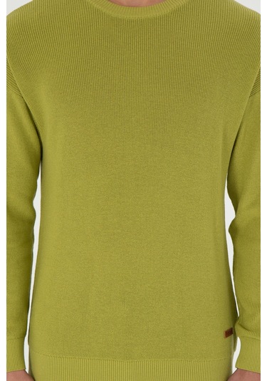 U.s. Polo Assn. Erkek Fıstık Kazak /triko 50298267-vr087 Fıstık Fıstık Yeşili