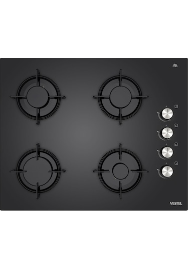 Vestel AO-651041 S 65 CM 4 Gözü Gazlı Ankastre Ocak
