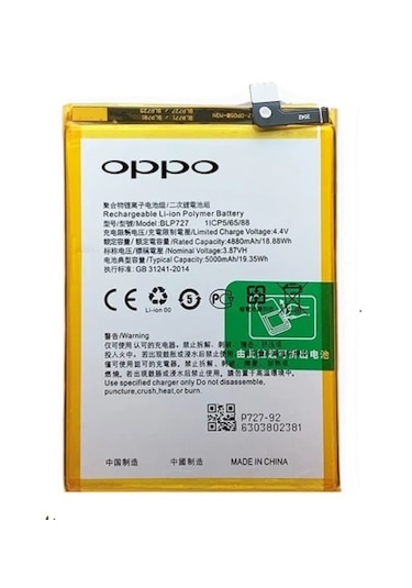 Oppo A9 2020 Batarya Blp727