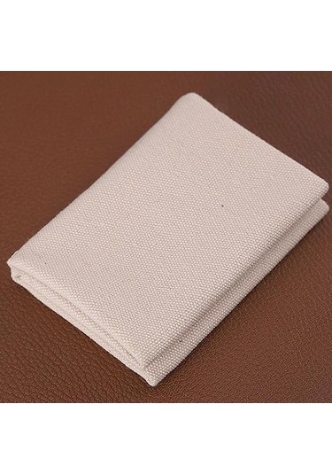 Trendooze Deri Kenar Zımparalama Bezi, Taşınabilir Kendin Bej Bej