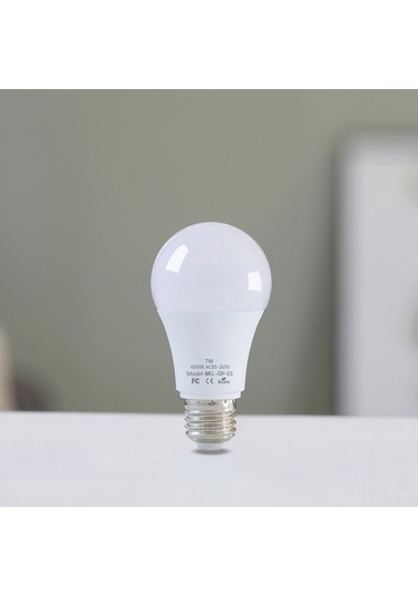 Singree 2 Adet 7w Akıllı Radar Sensörlü Led Ampul, E27/e26 Taban, Gündüz/koyu Otomatik Kontrol, 6000k Beyaz Işık, Ev/ofis İçin Kolay Kurulum Beyaz