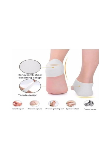 Ozclife Silikon Topuk Gömleği Dikeni Bunyon Çatlak Koruyucu