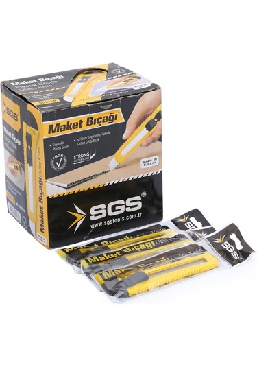 Sgs170 Maket Bıçağı Plastik 36 Adet