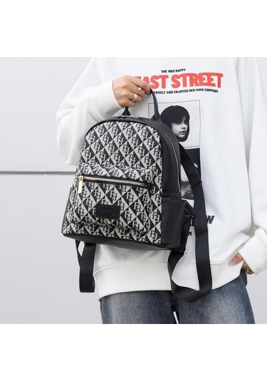 Dancemonkey Sırt Sırt Seyahat Koyu Kapasiteli Kahverengi Kadın Işe Gidip Gelme Çantası Çantası Çantası Çantası Büyük Baskı Fy Koyu Kahverengi