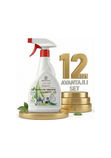 Worldchem Banyo Wc Temizleme 12x500 Ml