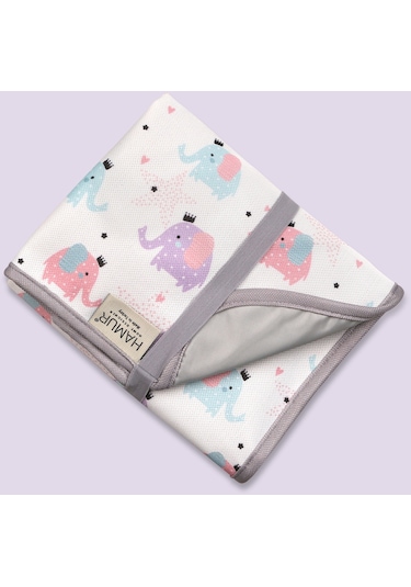 Anne Bebek Bakım Örtüsü Yenidoğan Alt Açma Değiştirme Elephant Organizer Pedi Minderi Çift Taraflı