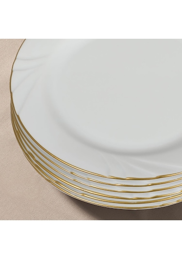 GÜRAL SOPRANO 6 ADET 21 cm PASTA TABAĞI - GOLD
