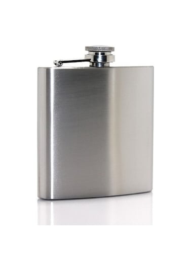 Paslanmaz Çelik 5 Oz Tekli Matara Model 2