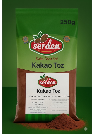 Serden Ham Kakao Toz Sütlü
