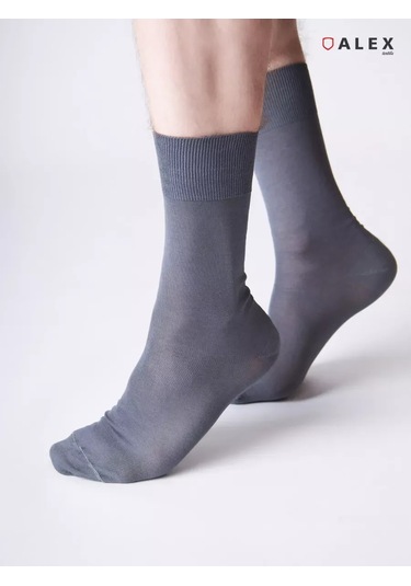 Alex Yvn Çorap Seti Yüksek 2 Çift 413880536 Açık Gri