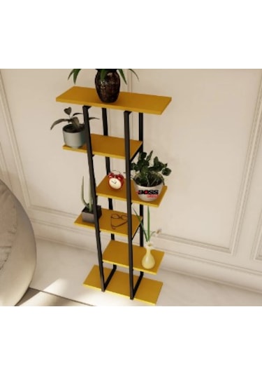 Titan Çiçeklik Beyaz Ve Gold