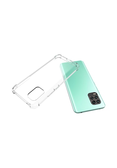 Zore Mi 10 Lite Kılıf Msra Nitro Anti Shock Silikon - Renksiz Renksiz