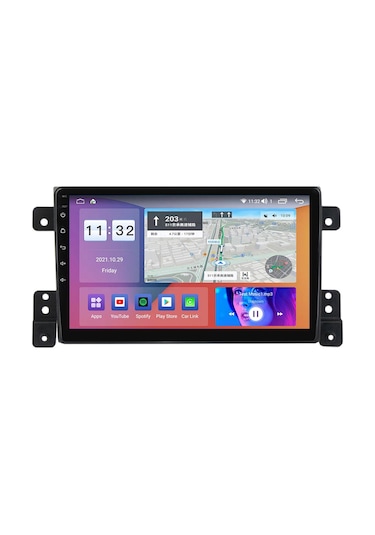 Suzuki Grand Vitara 2005-2015 Android 4 Gb Ram + 64 Gb Rom Carplay Multimedya