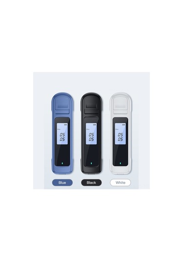 Moly Kontaktsız Alkol Testeri - Şarjlı, 3 Renkli Sonuç, Bac, Siyah - Avrupa-amerika Modeli Siyah